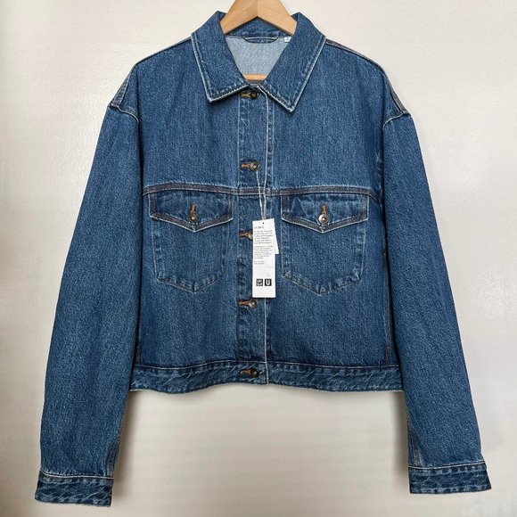 Uniqlo Jackets & Blazers - Uniqlo U Boxy Jean Jacket